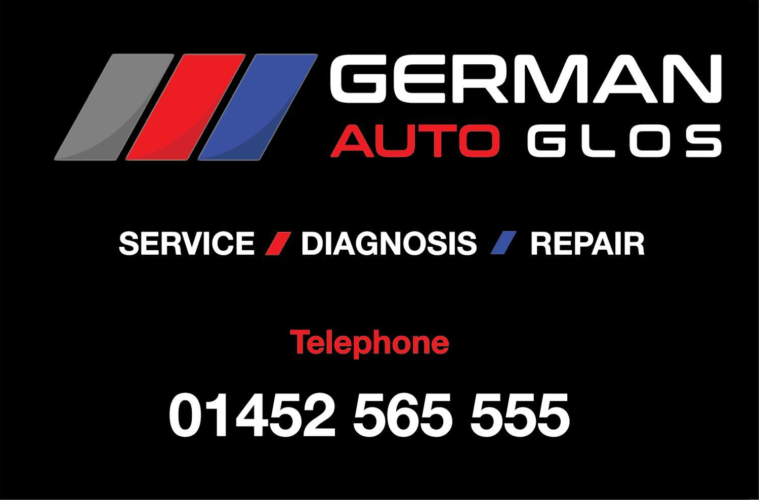 german auto glos business banner